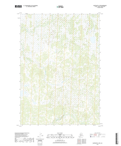 Sleetmute C-2 SW, AK (2019, 25000-Scale) Preview 1