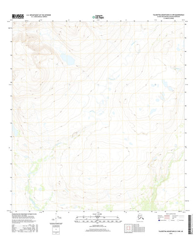 Talkeetna Mountains D-3 NW, AK (2016, 25000-Scale) Preview 1