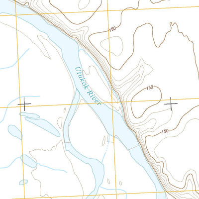 Utukok River D-5 NW, AK (2014, 25000-Scale) Preview 3
