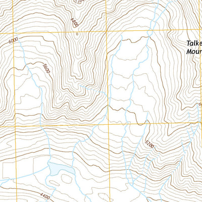 Talkeetna Mountains A-3 SW, AK (2016, 25000-Scale) Preview 2