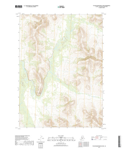 Taylor Mountains B-2 NW, AK (2019, 25000-Scale) Preview 1