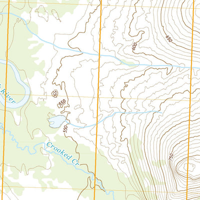 Taylor Mountains B-2 NW, AK (2019, 25000-Scale) Preview 2