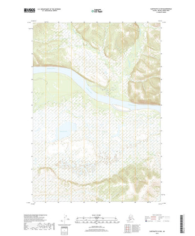 Sleetmute C-8 SW, AK (2019, 25000-Scale) Preview 1