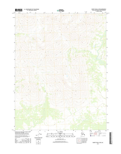 Survey Pass A-5 SW, AK (2016, 25000-Scale) Preview 1