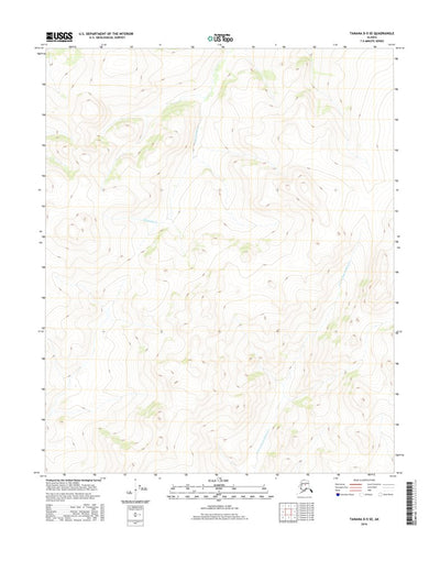 Tanana D-5 SE, AK (2016, 25000-Scale) Preview 1