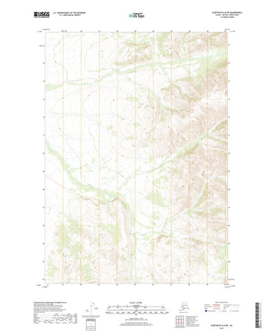 Sleetmute A-8 SW, AK (2019, 25000-Scale) Preview 1