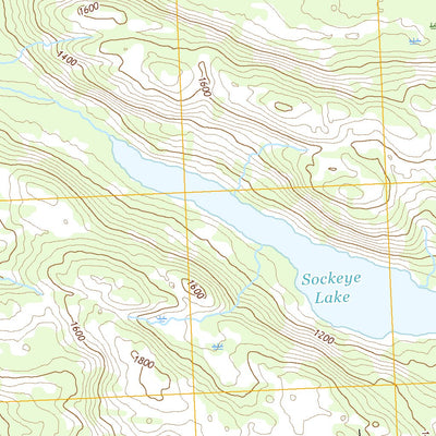 Talkeetna Mountains B-6 NW, AK (2016, 25000-Scale) Preview 3