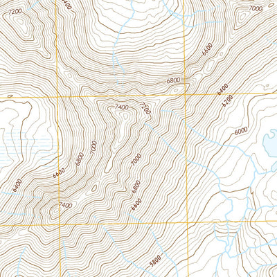 Talkeetna Mountains B-3 SE, AK (2016, 25000-Scale) Preview 3