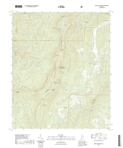 Cheaha Mountain, AL (2021, 24000-Scale) Preview 1