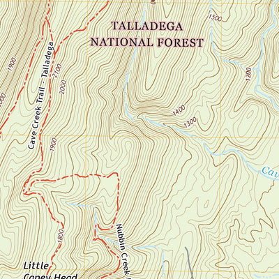 Cheaha Mountain, AL (2021, 24000-Scale) Preview 2