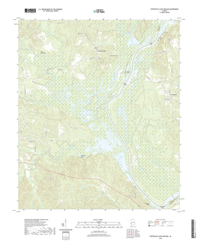 Coffeeville Lock And Dam, AL (2020, 24000-Scale) Preview 1