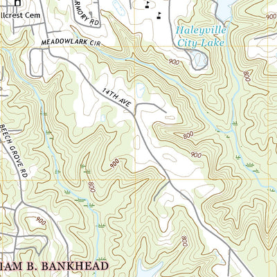 Haleyville East, AL (2021, 24000-Scale) Preview 3