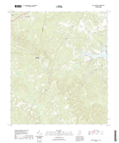 Fort Gaines NW, AL (2020, 24000-Scale) Preview 1