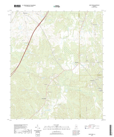 Sandy Ridge, AL (2020, 24000-Scale) Preview 1
