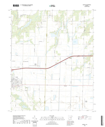Carlisle, AR (2020, 24000-Scale) Preview 1