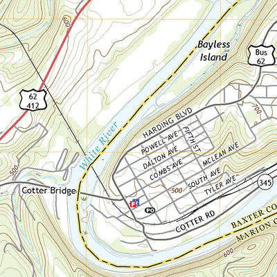 Cotter, AR (2020, 24000-Scale) Preview 3