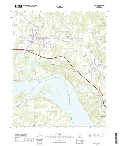 Clarksville, AR (2020, 24000-Scale) Preview 1