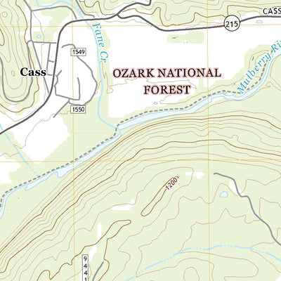 Cass, AR (2020, 24000-Scale) Preview 2