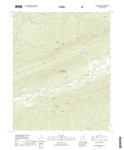 Freedom Mountain, AR (2020, 24000-Scale) Preview 1