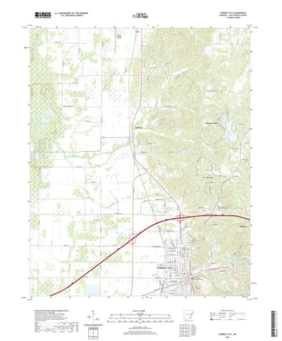 Forrest City, AR (2020, 24000-Scale) Preview 1