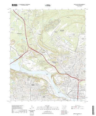 North Little Rock, AR (2020, 24000-Scale) Preview 1
