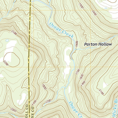Osage NE, AR (2020, 24000-Scale) Preview 3