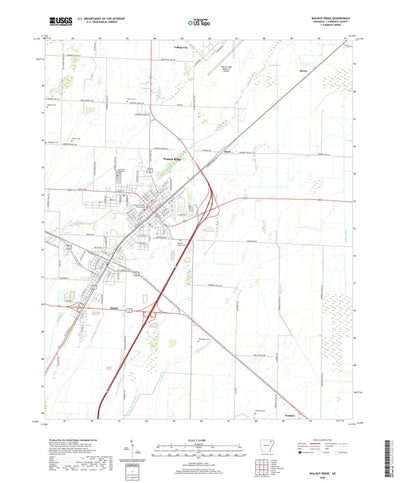 Walnut Ridge, AR (2020, 24000-Scale) Preview 1