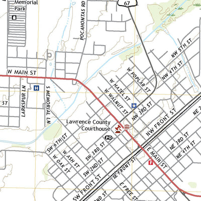 Walnut Ridge, AR (2020, 24000-Scale) Preview 3