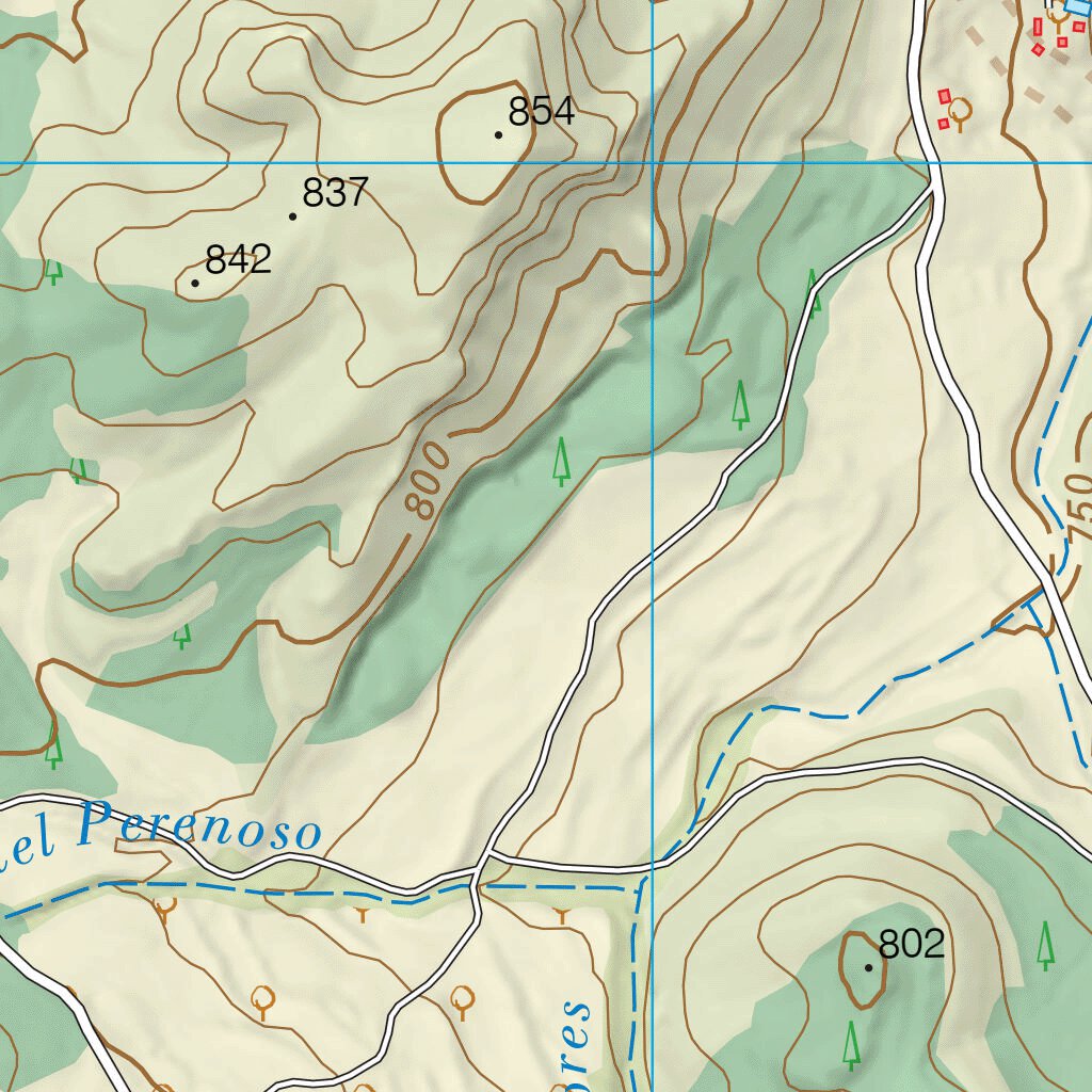 Botas (0819-1) Map by Instituto Geografico Nacional de Espana | Avenza Maps