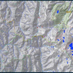 Downieville and Lakes Basin Trail Map