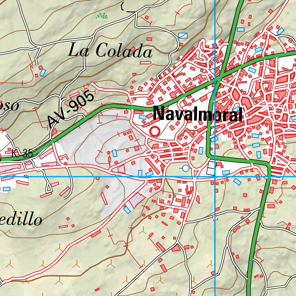 Navalmoral (0556-1) map by Instituto Geografico Nacional de Espana ...