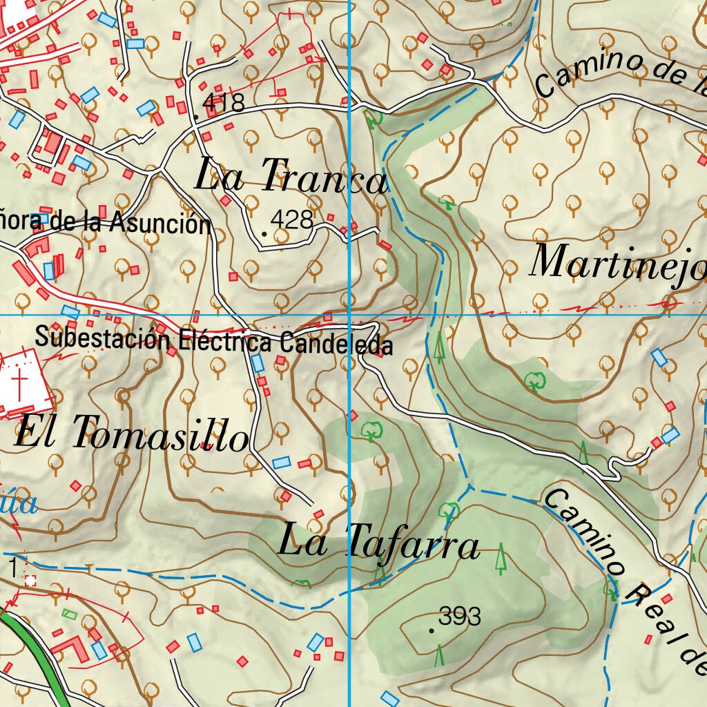 Candeleda (0600-2) Map by Instituto Geografico Nacional de Espana ...