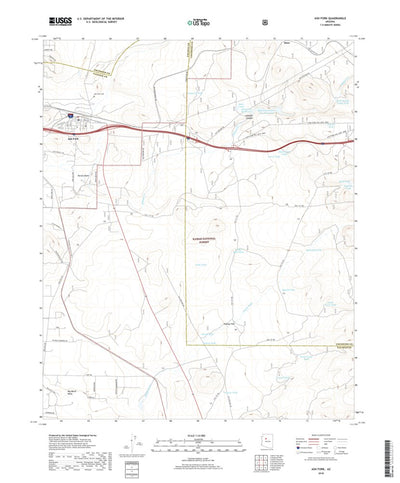 Ash Fork, AZ (2018, 24000-Scale) Preview 1