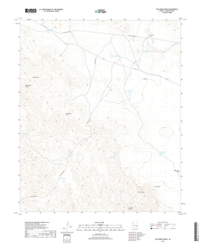 Ash Creek Ranch, AZ (2018, 24000-Scale) Preview 1