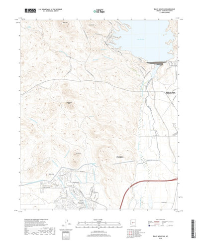 Baldy Mountain, AZ (2018, 24000-Scale) Preview 1