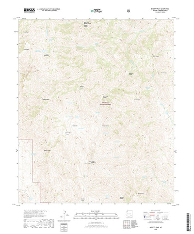 Bassett Peak, AZ (2018, 24000-Scale) Preview 1
