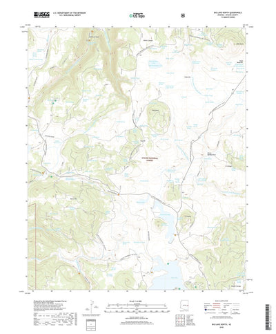 Big Lake North, AZ (2018, 24000-Scale) Preview 1