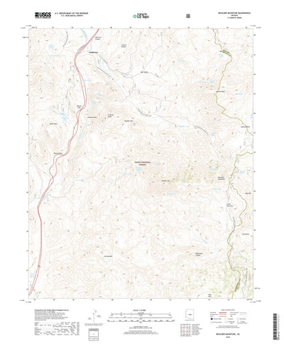 Boulder Mountain, AZ (2018, 24000-Scale) Preview 1