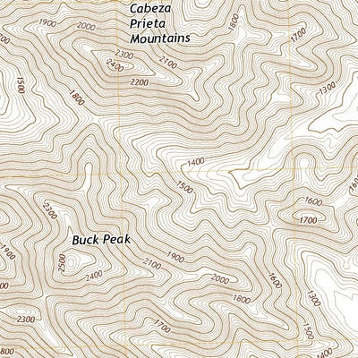 Buck Peak, AZ (2018, 24000-Scale) Preview 3