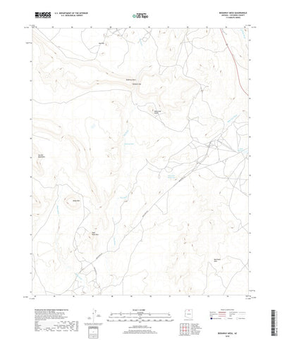 Bodaway Mesa, AZ (2018, 24000-Scale) Preview 1