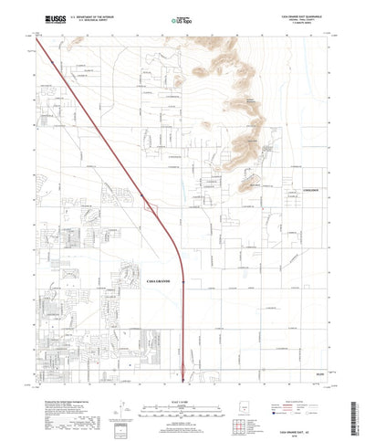 Casa Grande East, AZ (2018, 24000-Scale) Preview 1