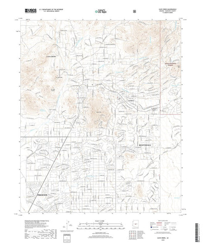 Cave Creek, AZ (2018, 24000-Scale) Preview 1