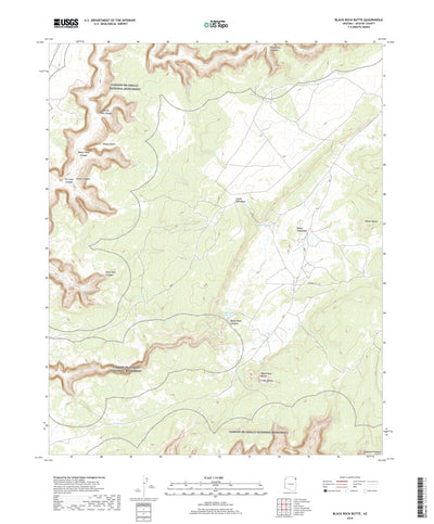 Black Rock Butte, AZ (2018, 24000-Scale) Preview 1