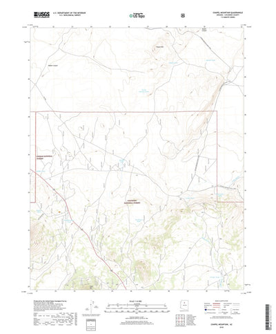 Chapel Mountain, AZ (2018, 24000-Scale) Preview 1