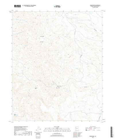 Cedar Basin, AZ (2018, 24000-Scale) Preview 1