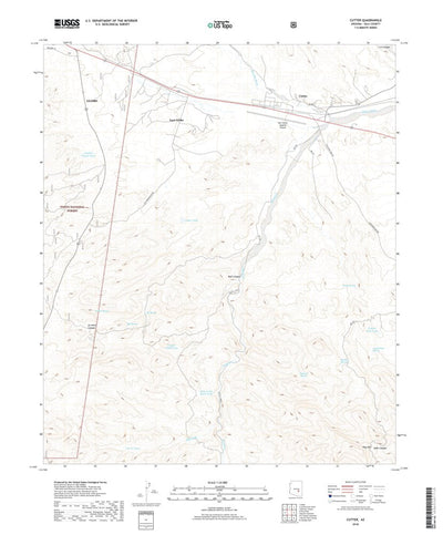 Cutter, AZ (2018, 24000-Scale) Preview 1