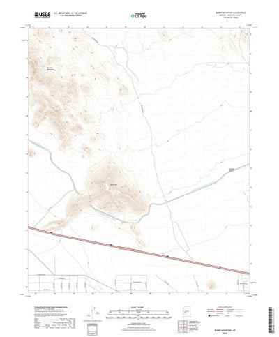 Burnt Mountain, AZ (2018, 24000-Scale) Preview 1
