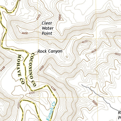 Clear Water Spring, AZ (2018, 24000-Scale) Preview 3