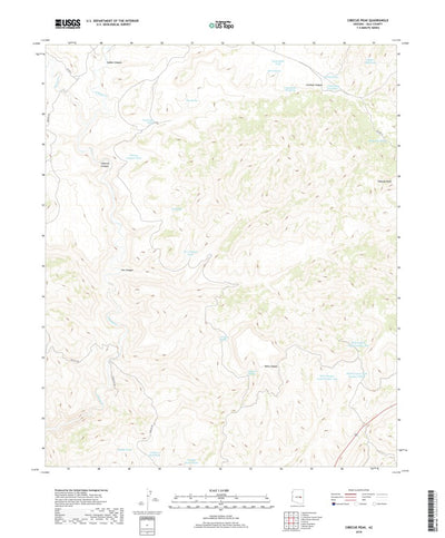 Cibecue Peak, AZ (2018, 24000-Scale) Preview 1