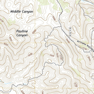 Canelo Pass, AZ (2018, 24000-Scale) Preview 3